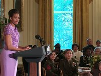 First Lady Celebrates Women in the Military