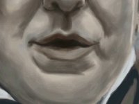 Alan Rickman Time Lapse Painting