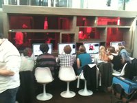 Les étudiants du Cesla au Festival #4ecrans @vjeanneperrier @ivalerio ) /
