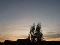 Evening's peaceful