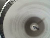 "CONSEQUENCES" - dropping ink experiment (spinning disc)