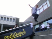 Scribe Industries rollerblade team visits Boston last minute for some random footage and to compete in the Boston Street Battle 2009 hosted by Gabe Holm.

Skaters included: Blake O'Brien, Marc Clune, Brian Bruno, Dan Fabiano & Jon O'Donnell

Music...