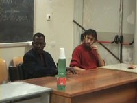 Rappresentante di SOS Esclave a Napoli