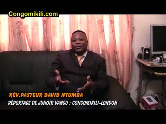 Junior Champignon Vangu interview avec le r�v�rend pasteur David Ntumba