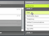 Content Landscape application: Hierarchical navigation