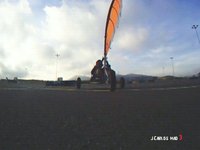 Blokart en Cabrera de Mar Nov. 2009
