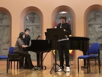 Luis Ruiz Aguirre y Eva Fernandez Marín (Sonatina de Malcolm Arnold)