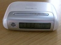 Moshi voice control travel alarm clock