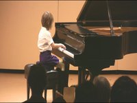 Maya Lis at Hartt School - Suziki Recital Nov 21, 2009