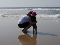 Tallulah's Birthday 2009 - Beach 02