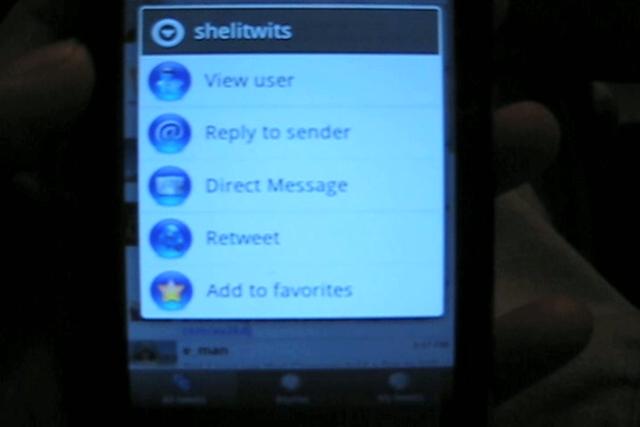 Android app reviews:i Tweet and My Tracks