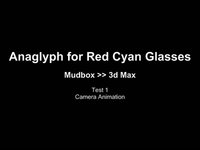 Mudbox >> 3Ds Max Anaglyph test