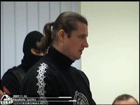 2009.11.24. Pert nyert Budaházy György a rendőrséggel szemben