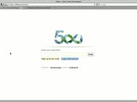 How to Register with Facebook Connect on 500px
