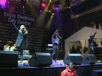 Beverley Knight at Sheffield Christmas Lights
