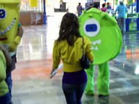 Angela y Bob y Mike Wasowski