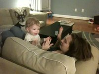 Dillan shows Amy how to clap