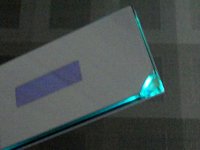 Sharp SH-01B Rainbow LED demo