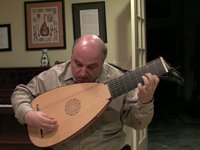 Sarabande and Bouree in D Major by Jacques St. Luc for Baroque Lute