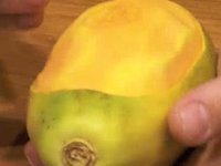 Así se talla un mango