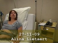 Alina's first cry in the world