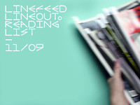Linefeed Reading List 11/09