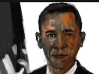 Digital Painting step by step | President Obama