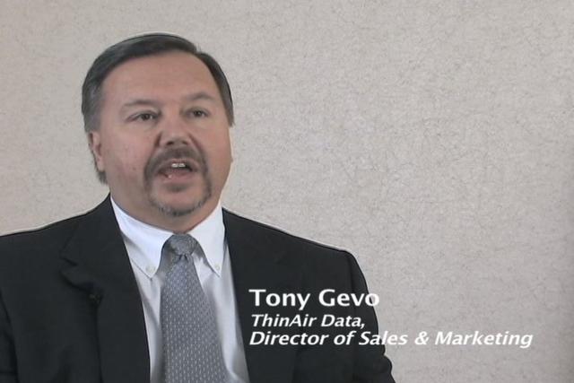 Tony Gevo, Director, ThinAir Data @RSNA09