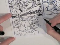 Live Comicjam Frankfurther Buchmesse IO