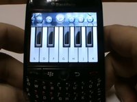 e-Mobile Piano - Pianoforte su Blackberry