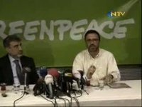 Enerji Bakanı Yıldız'ın, Greenpeace ofisini ziyaretiyle ilgili NTV'de yayınlanan haber