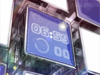 BelViasat clock