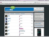 Audioboo browser upload & record