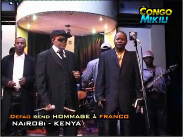 g�n�ral Defao au Kenya en hommage � Franco Lwambo makiadi.