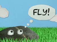 stones should not try to fly
