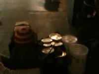 Sawyer's drumming