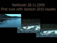 First runs with Jackson 2010 kayaks.