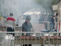 San Francisco Carnaval:  BBQ vendor