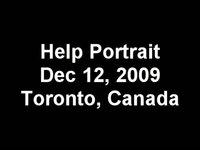 Toronto Help-Portrait - Sanctuary