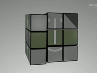 Rubik's Cube - website intro