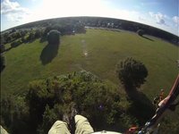 Landing test of Go Pro HD