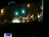 Canon 7D night time driving