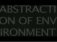 Abstraction of Environment
