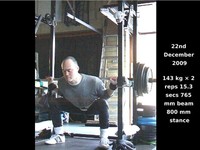 123 kg to 163 kg squat, sumoman