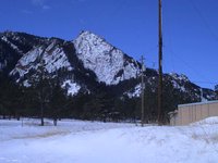 Christmas morning, Chautauqua Park, 2009