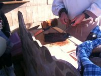 Merano: il panino con la carne cucinata col fumo
