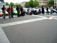 Street band in Paris