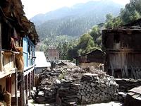 Village in Indian Himalayas
