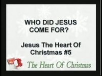 Who did Jesus Come For?