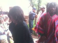 Eso, Gaby Yepes! Wayno in Llamellin